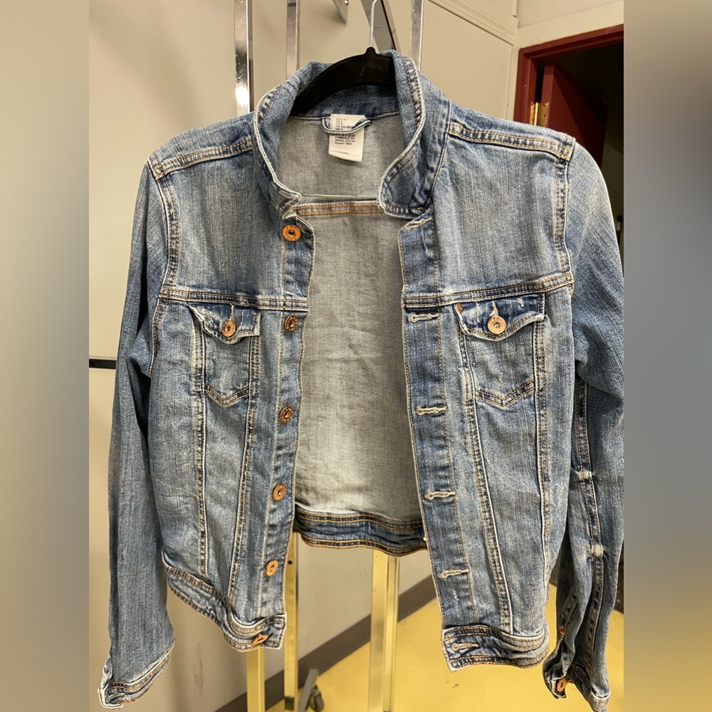 Barely worn denim jacket